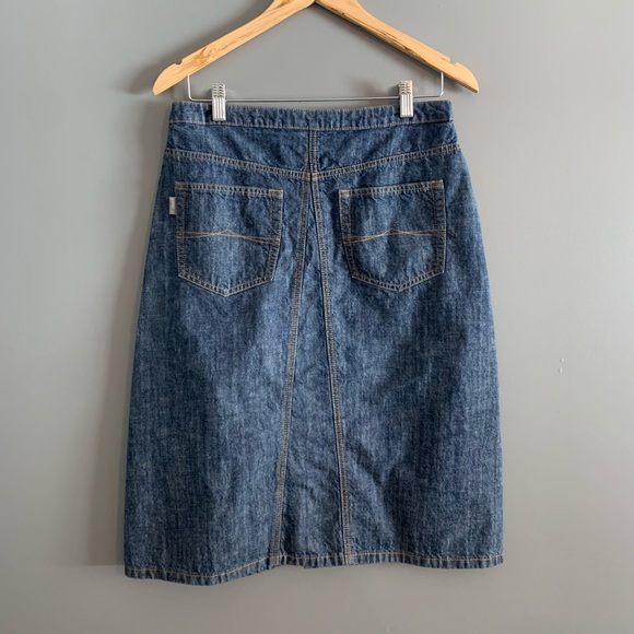 Esprit Lightweight Jean Skirt - Picture 2 of 7